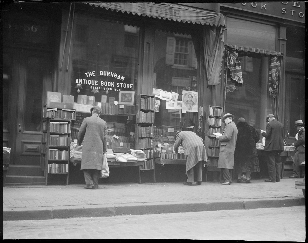 Leslie Jones old bookstore